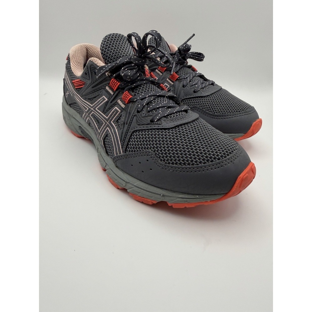 ASICS Gel Venture 8 Women's Size 7.5 Gray Pink Trail Running Hiking Shoes